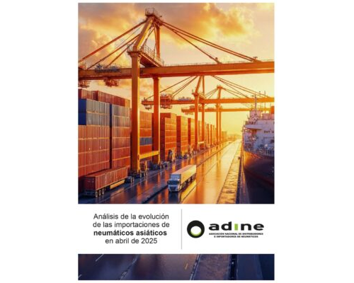 Análisis de la evolución de las importaciones de neumáticos asiáticos de abril 2025