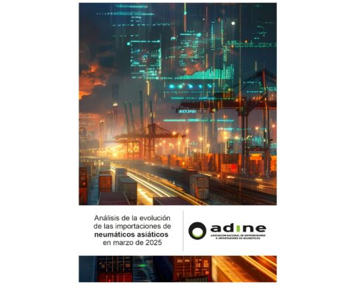 Análisis de la evolución de las importaciones de neumáticos asiáticos de marzo 2025