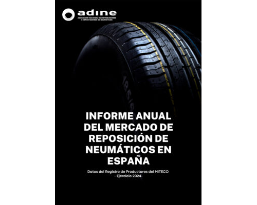 Informe anual del mercado de reposición de neumáticos en España.