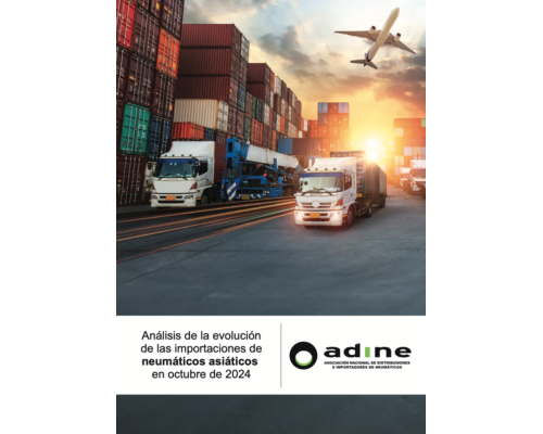 Análisis de la evolución de las importaciones de neumáticos asiáticos de Octubre 2024