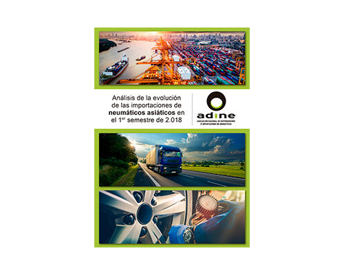 Análisis de la evolución de las importaciones de neumáticos asiáticos en el 1er semestre de 2018