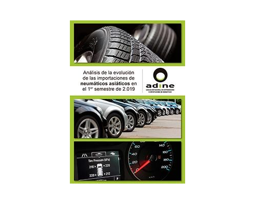 Análisis de la evolución de las importaciones de neumáticos asiáticos en el 1er semestre de 2019