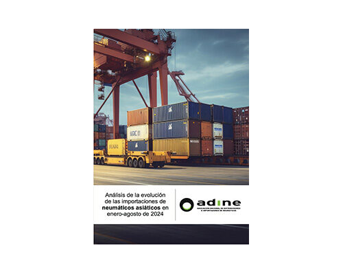 Análisis de la evolución de las importaciones de neumáticos asiáticos de Enero-Agosto 2024