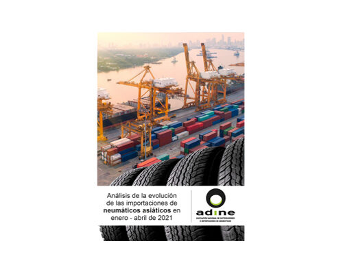 Análisis de la evolución de las importaciones de neumáticos asiáticos en Enero-Abril 2021