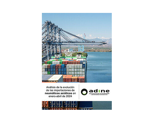 Análisis de la evolución de las importaciones de neumáticos asiáticos de Enero-Abril 2024