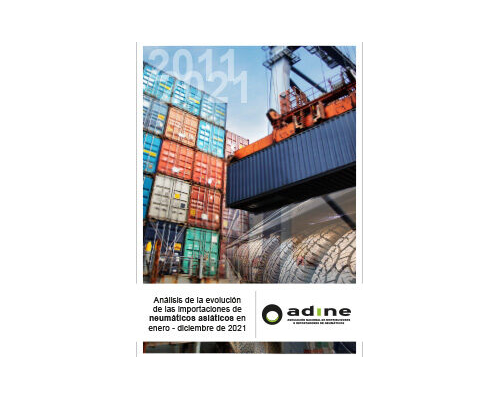 Análisis de la evolución de las importaciones de neumáticos asiáticos en Enero-Diciembre 2021