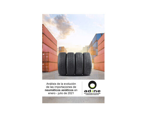 Análisis de la evolución de las importaciones de neumáticos asiáticos en Enero-Julio 2021