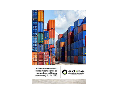 Análisis de la evolución de las importaciones de neumáticos asiáticos de Enero-Julio 2023