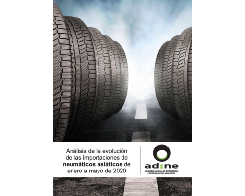Análisis de la evolución de las importaciones de neumáticos asiáticos en Enero-Mayo 2020