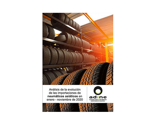 Análisis de la evolución de las importaciones de neumáticos asiáticos en Enero-Noviembre 2020