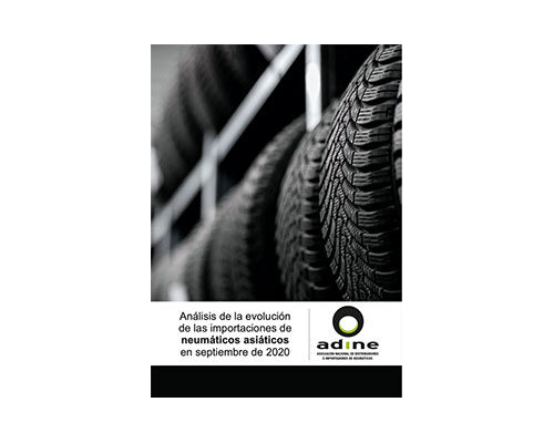 Análisis de la evolución de las importaciones de neumáticos asiáticos en Septiembre 2020