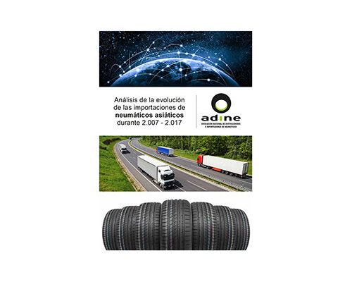 Análisis de la evolución de las importaciones de neumáticos asiáticos durante 2007 – 2017