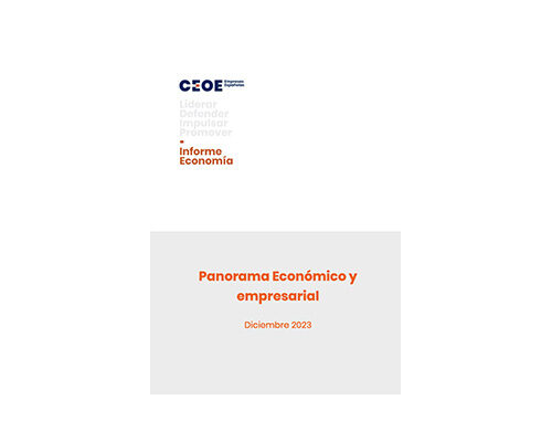 CEOE Informe panorama económico Diciembre 2023