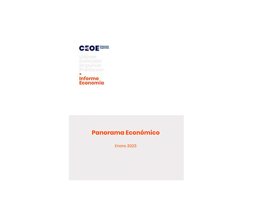 CEOE Informe panorama económico Enero 2023