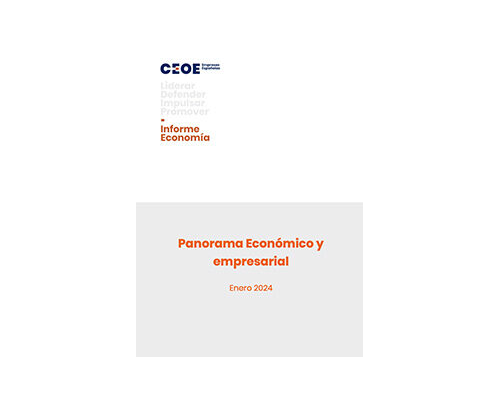 CEOE Informe panorama económico Enero 2024