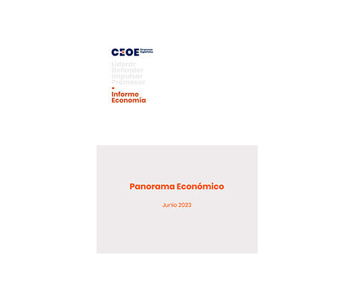 CEOE Informe panorama económico Junio 2023
