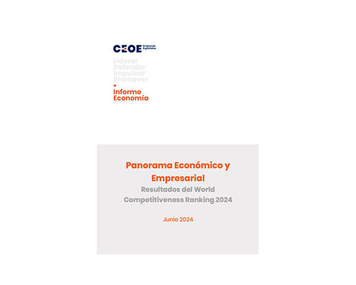 CEOE Informe panorama económico Junio 2024