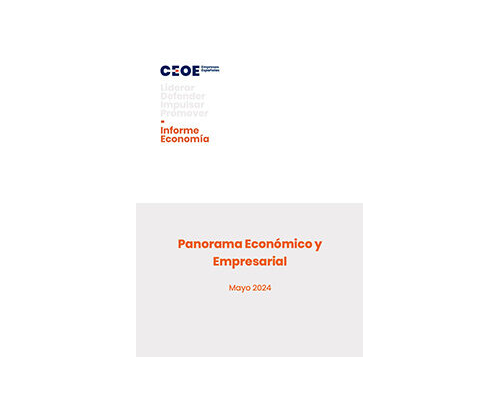 CEOE Informe panorama económico Mayo 2024