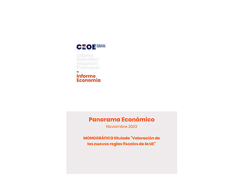 CEOE Informe panorama económico Noviembre 2022