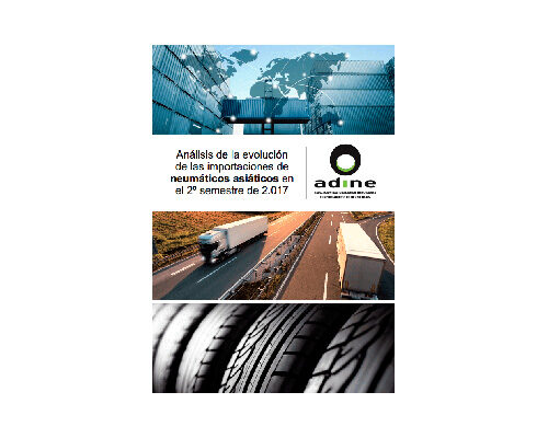 Análisis de la evolución de las importaciones de neumáticos asiáticos en el 2º semestre de 2017