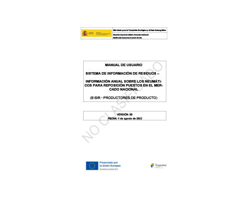 Manual Usuario ESIR RPP Neumáticos